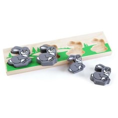 Доска - Вкладыш Зайка БМ Томик