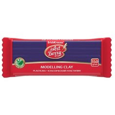 Пластилин ErichKrause классический ArtBerry® с Алоэ Вера синий 150 г (46458)