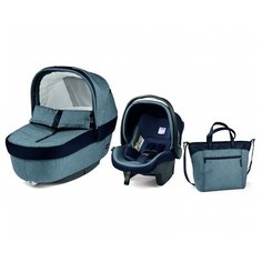 Спальный блок + автокресло Peg-Perego Modular Set (люлька Navetta Elite, автокресло Primo Viaggio Tri-Fix, сумка Borsa) elite horizon