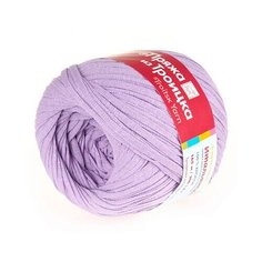Пряжа из Троицка Итальянская 200гр. 165м. (100% хлопок) (1756 светлая фиалка) 5 шт Троицкая камвольная фабрика