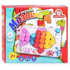 Моя первая мозаика (48 фишек, 8 карточек, поле) Эники беники