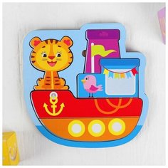 Пазл- головоломка Лесная мастерская "Кораблик" (4276051)