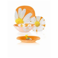 Столовый сервиз "PAQUERETTE MELON CARINE" из 19 пр. (Arc international арт.G8947/Р4399) Luminarc