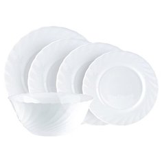 Столовый сервиз TRIANON на 6 персон с блюдом из 20 пр. Р6599 Luminarc