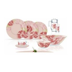 Столовый сервиз PASTEL PINK из 46 пр. N6254 Luminarc