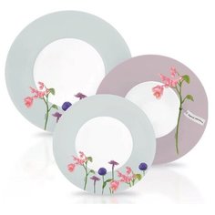 Столовый сервиз ROZANA BEGONIA на 6 пер. из 19 пр. N2169 Luminarc