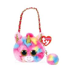 Мини-сумочка, TY, Фантазия, единорог разноцветная