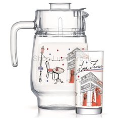 Набор LOVE FRANCE RED из 7 пр. Q5670 Luminarc