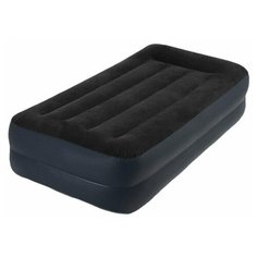 Надувная кровать Intex (Интекс) Pillow Rest Raised Bed, с насосом 220В (64122/64422)