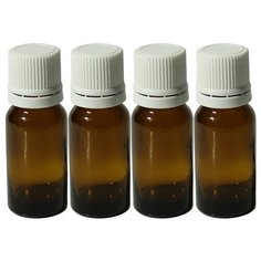 Атомайзер для духов Aroma provokator темное стекло крышка пластик 10 мл набор 4 шт Aromaprovokator