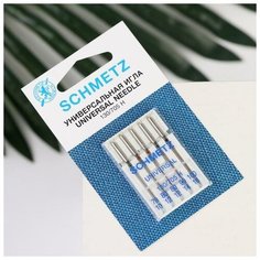 Schmetz Иглы для бытовых швейных машин, универсальные, №70-100, 5 шт