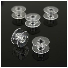 Aurora Набор шпулек, d = 20,5 см, 5 шт, цвет прозрачный