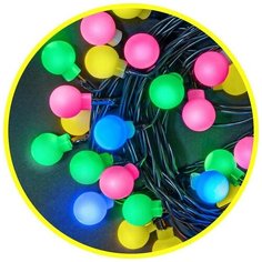 Гирлянды NAVIGATOR Гирлянда 61 834 NGF-B01-48RGBWW-8-5.3m-230-C8-BL-IP20 Navigator 61834