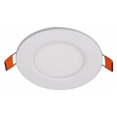 Светильник светодиодный ультратонкий встраив. PPL-R 3Вт 6500К IP40 WH d90мм круглый JazzWay 5008441A