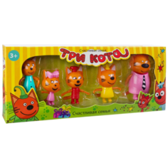 Игровой набор Три кота ch toys 5 фигурок