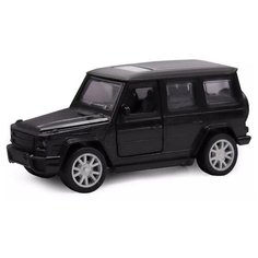 Машинка Funky Toys Die-cast, Бенц G550, инерционная, открываются двери, черная, M 1:32 (FT61303)