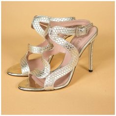 Pollini Босоножки золотое (35)