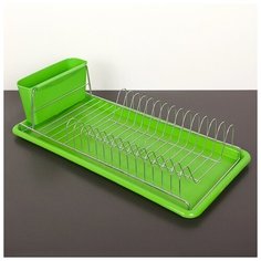 Сушилка для посуды Доляна с поддоном, 50*25*14 см