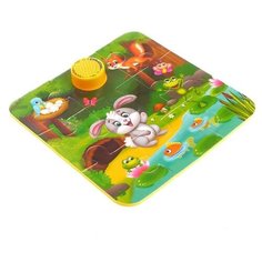 Пазлы музыкальные Puzzle Time "Кто где живет?