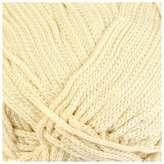 Пряжа-шнур YarnArt "Macrame", 100% полиэстер, 130 м/90 гр, (137 молочный)