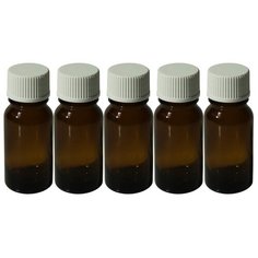 Флакон для духов Aromaprovokator темное стекло крышка капельница 10 мл набор 5 шт