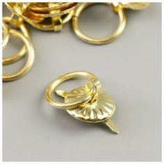 Арт Узор Ручка для шкатулки металл (набор 10 шт) 2,5х1,2 см