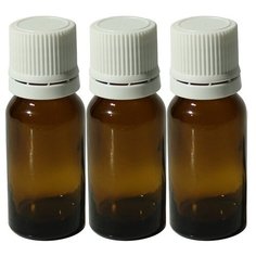 Атомайзер для духов Aroma provokator темное стекло крышка пластик 10 мл набор 3 шт Aromaprovokator