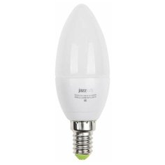 Лампа светодиодная PLED-ECO-C37 5Вт свеча 4000К бел. E14 400лм 220-240В JazzWay 1036865A (упаковка 10 шт)