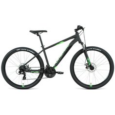 Велосипед Forward Apache 27,5 2.2 S disc (Черный/зеленый 19)