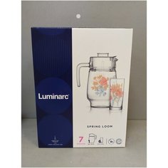 Набор "SPRING LOOM" из 7 пр. /6 стак.+графин/ (Arc international арт.Q5666) Luminarc