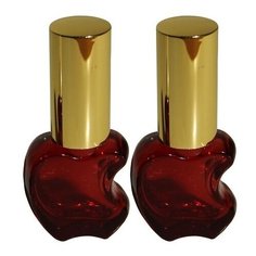 Атомайзер для духов Aromaprovokator красное яблоко стекло спрей золото 50 мл набор 2 шт