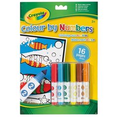 Crayola Раскраска Colour by Numbers
