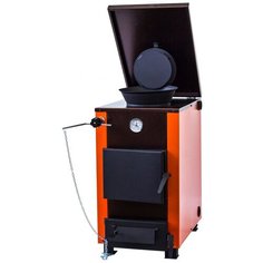 Твердотопливный котел НМК Сибирь-Gefest КВО 30 ТЭ, 30 кВт, одноконтурный