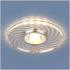 Встраиваемый точечный светильник с LED подсветкой Elektrostandard 2203 MR16 CL прозрачный