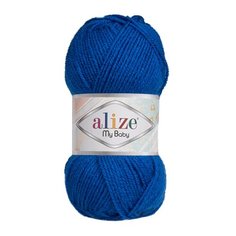 Пряжа Alize My baby 50г 150м (100% акрил) (141 василек)