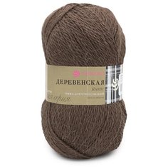 Пряжа Пехорка Деревенская (100%шерсть) (513-Кора) 10 шт
