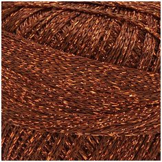 Пряжа YarnArt Paris 50гр 210м (75% вискоза, 25% металлик) (325 терракот) 6 шт