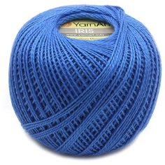 Пряжа YarnArt Iris 20гр 138м (100% мерсеризованный хлопок) (922 синий) 10 мотков
