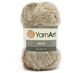 Пряжа YarnArt Breeze 100гр 200м (100% полиэстер) (13 бежевый) 5 мотков