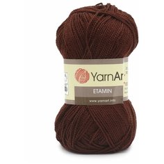 Пряжа YarnАrt Etamin 30гр 180м (100% акрил) (440 коричневый) 10 шт