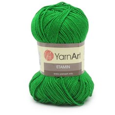Пряжа YarnАrt Etamin 30гр 180м (100% акрил) (438 яр.зелень) 10 шт