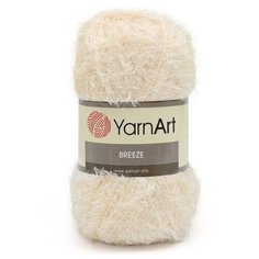 Пряжа YarnArt Breeze 100гр 200м (100% полиэстер) (03 молочный) 5 мотков