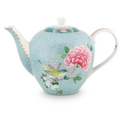 Чайник большой Pip Studio Blushing Birds Blue, 1,6 л, 51.005.048