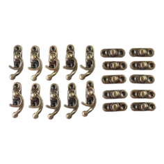 Арт Узор Замок для декорирования шкатулки Классика 1364552 (10 шт.) бронзовый