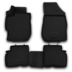 Коврик 3D в салон подходит для NISSAN Almera , 2012-2016, передний левый, 1 шт. (полиуретан) Element