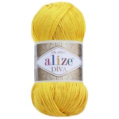 Пряжа ALIZE Diva 100гр. 350м. (100% микрофибра) ТУ (110) 5 шт