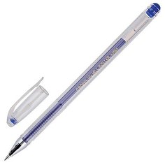 Набор синих гелевых ручек Crown (12 штук)