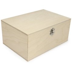 F-53 Деревянная заготовка из фанеры Шкатулка 23,5*16,5*10,5см Астра Astra & Craft