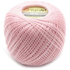 Пряжа YarnArt Iris 20гр 138м (100% мерсеризованный хлопок) (914 светло-розовый) 10 мотков