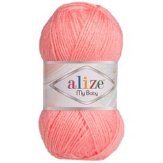 Пряжа для вязания Ализе My Baby (100% акрил) 5х50г/150м цв.517 св. персиковый ALIZE